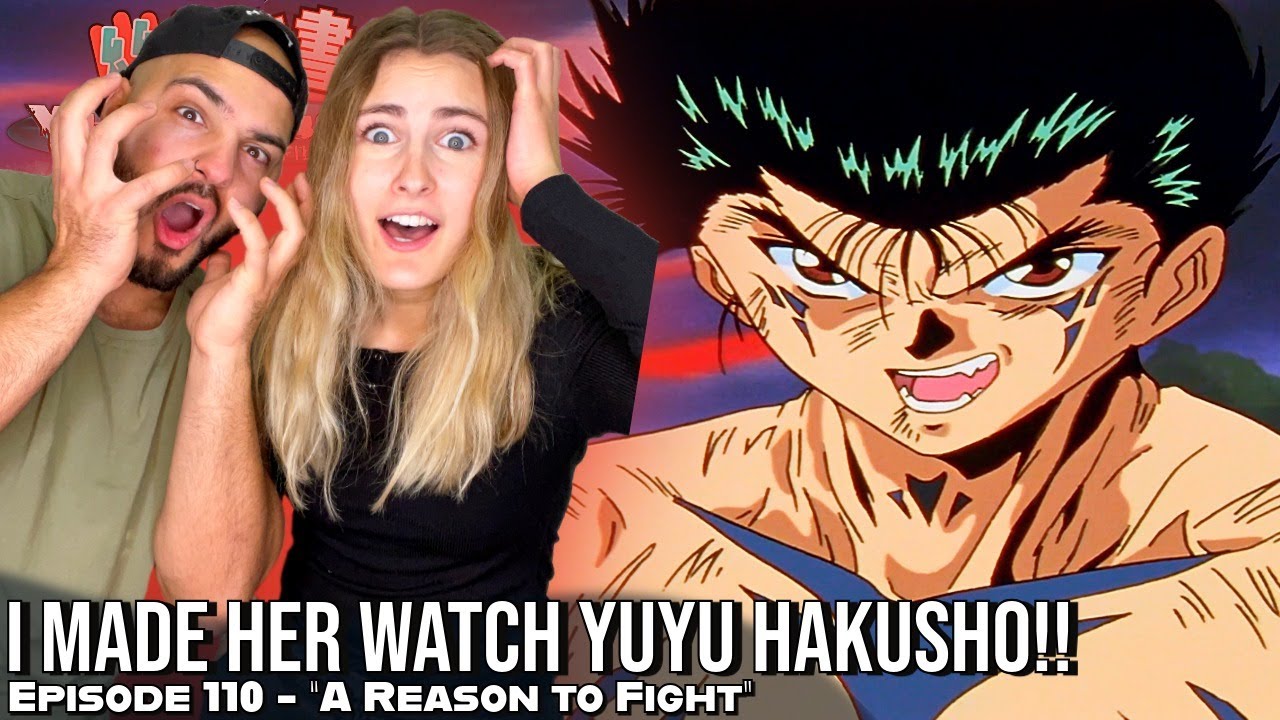 YUSUKE UNLEASHES THE BIGGEST SPIRIT GUN EVER ON YOMI!! 😱💥🔥 Girlfriend's Reaction YuYu Hakusho Ep.110