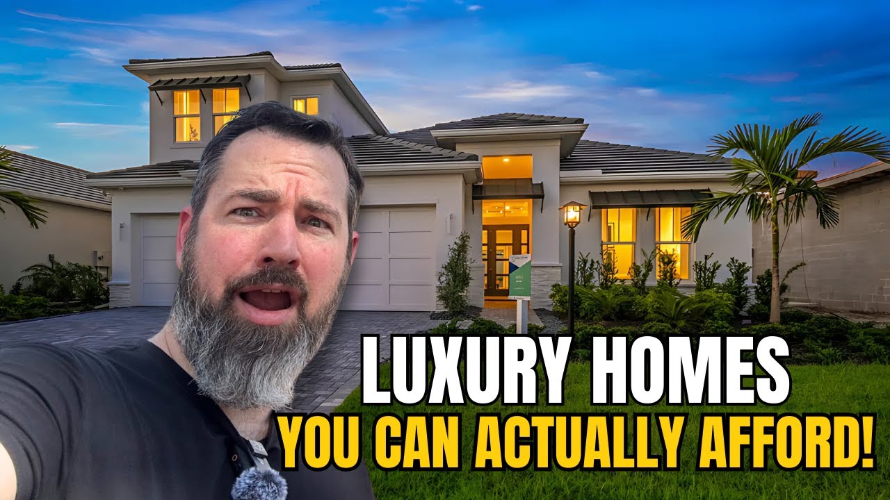 EXCLUSIVE TOUR Inside the New SEMI-CUSTOM Luxury Homes in Shellstone at Waterside Lakewood Ranch FL!
