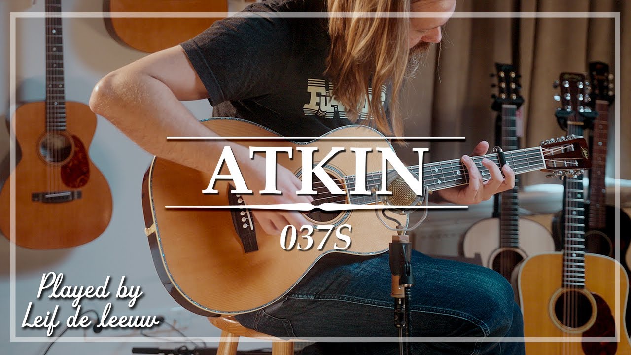 Atkin 037S 12 Fret Deluxe Style 41 played by Leif de Leeuw | Demo