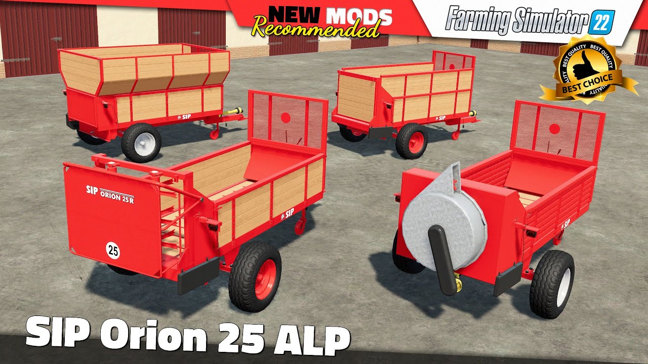 FS22 | SIP Orion 25 ALP - Farming Simulator 22 New Mods Review 2K60