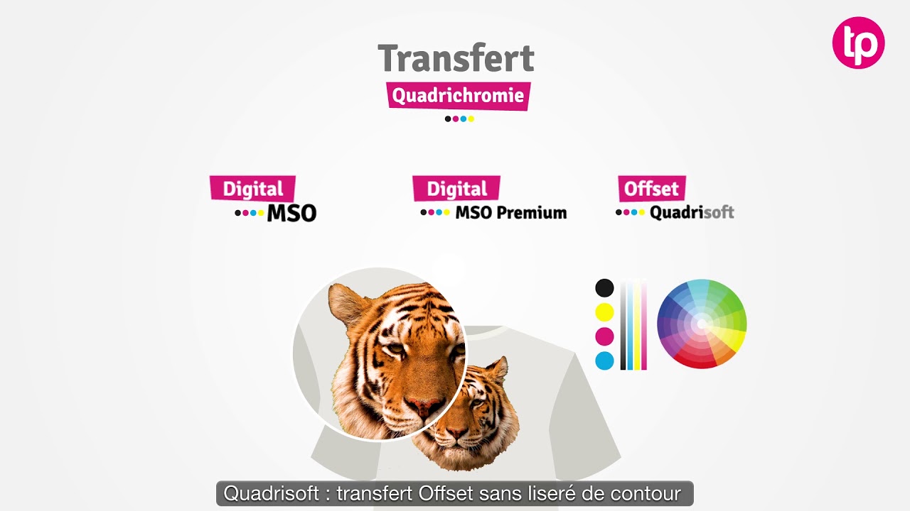 TransfertPress, fabricant de transferts personnalis&eacute;s &agrave; poser