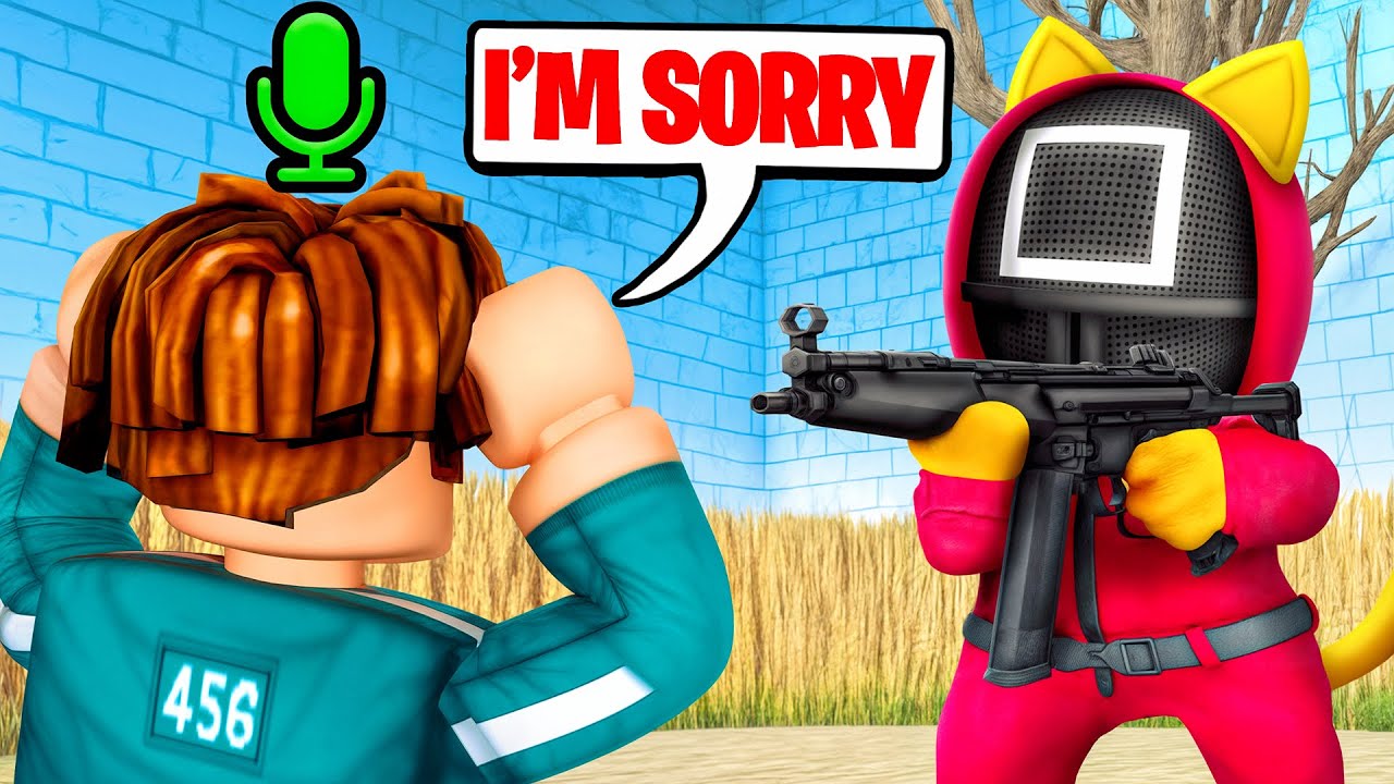 I WON Roblox SHRIMP GAME.. Then Played As A GUARD! (VOICE CHAT)