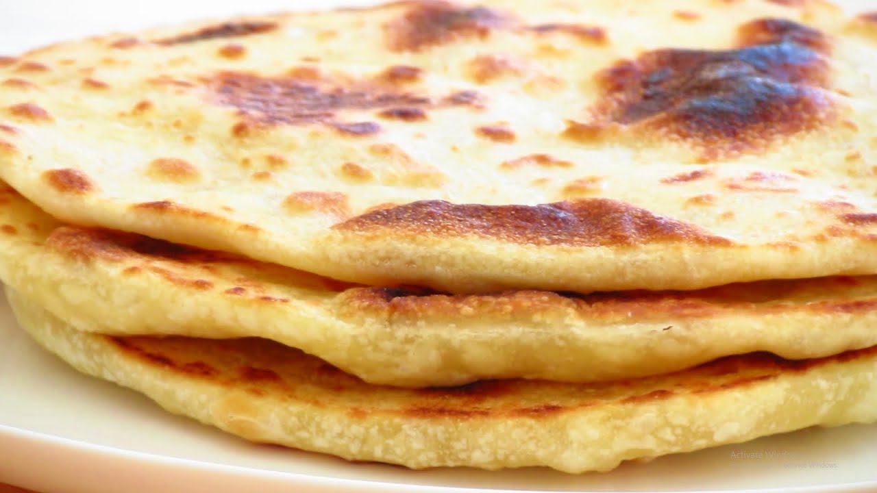 3 Ingredient Flatbread Recipe - the most delicious and easy bread you will ever make!