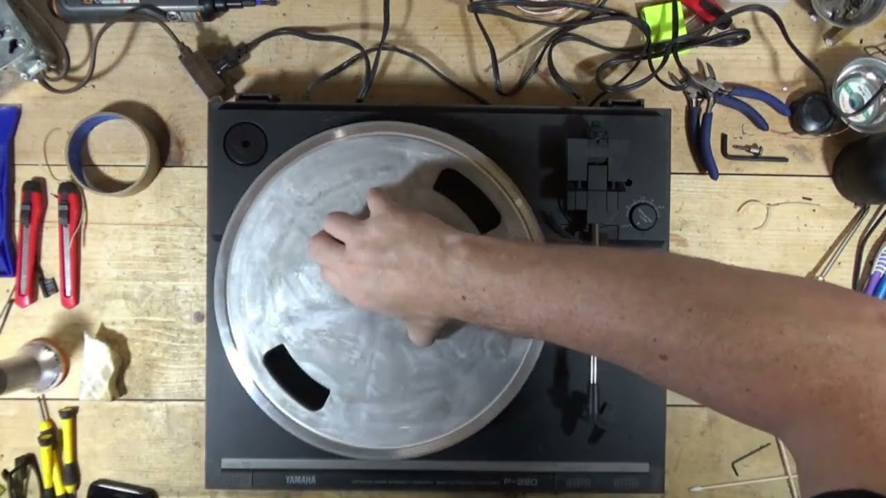 Ремонт проигрывателя винила Goodwill Find Yamaha P 220, часть 1 — первоначальная оценка и обслужи...