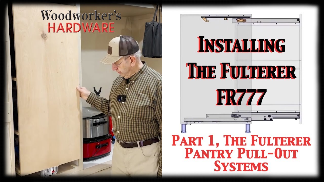 Installation and Product Guide - Part 1, The Fulterer Pantry Pull-Out Systems, The FR777 System