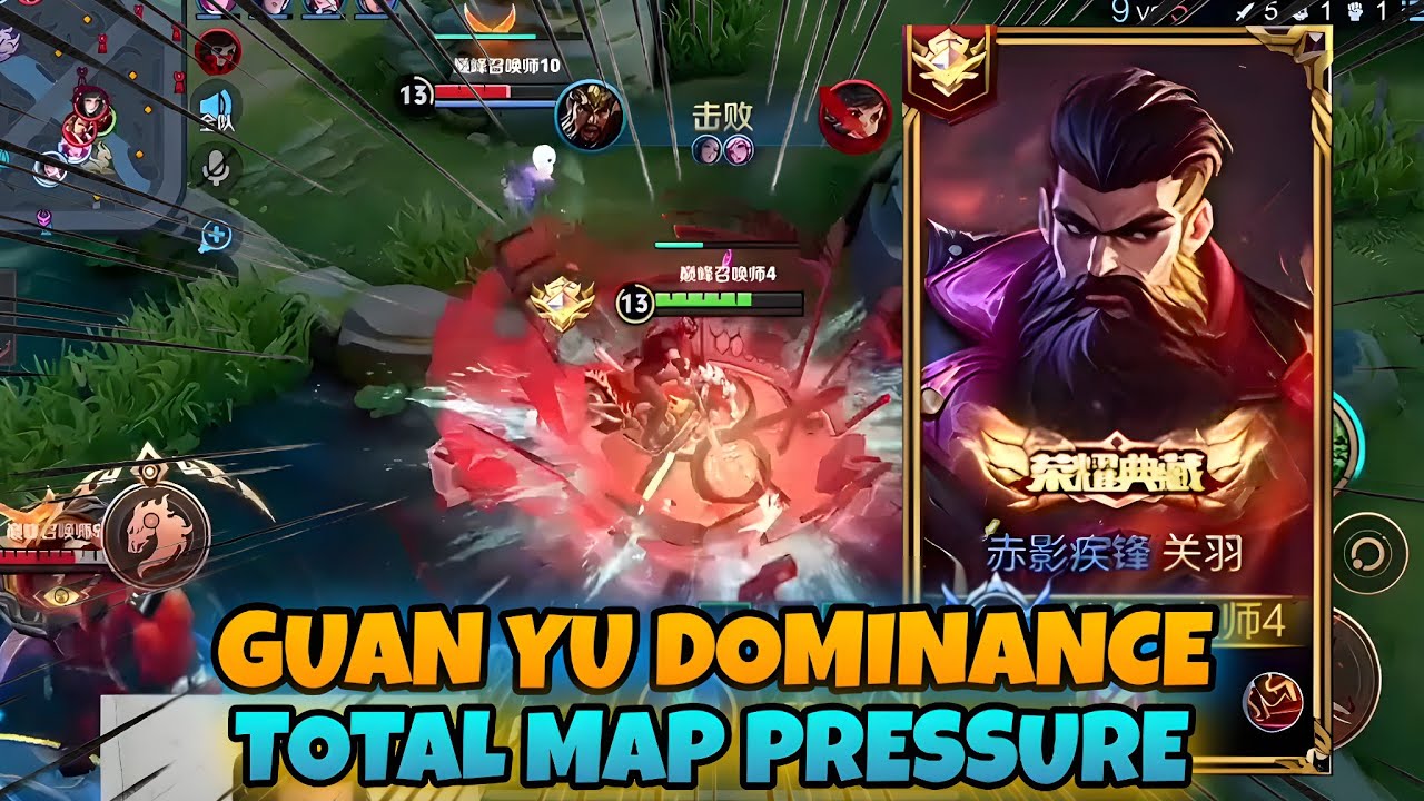 GUAN YU MASTERCLASS: THEY CAN'T STOP THE HORSE! DOMINATE WITH PURE CHAO 🔱🐎 | HONOR OF KINGS