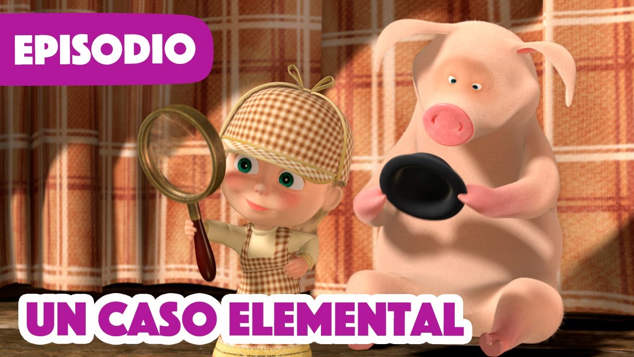 Masha y el Oso Castellano💥NUEVO EPISODIO 2023💥 Un Caso Elemental 🔍🔎 (Episodio 45)