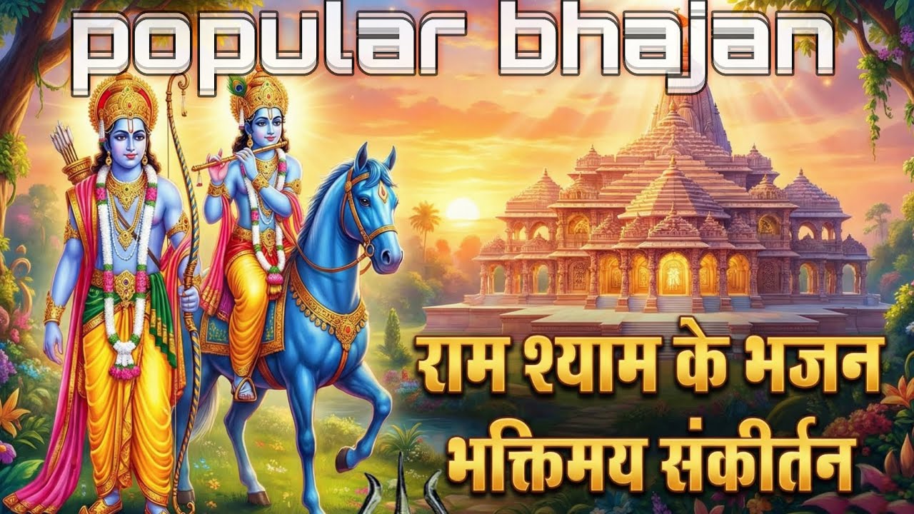 राम श्याम का दिव्य कीर्तन | Ram Shyam Bhajan | Bhakti Kirtan 2026 om dhara Bhajan 