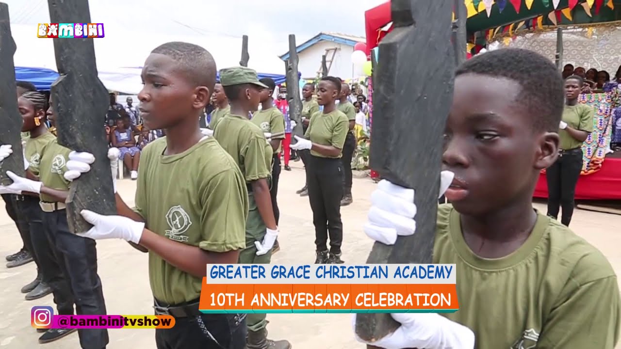 Awesome Cadet Marching Drill & Live Band at Greater Grace Int'l School