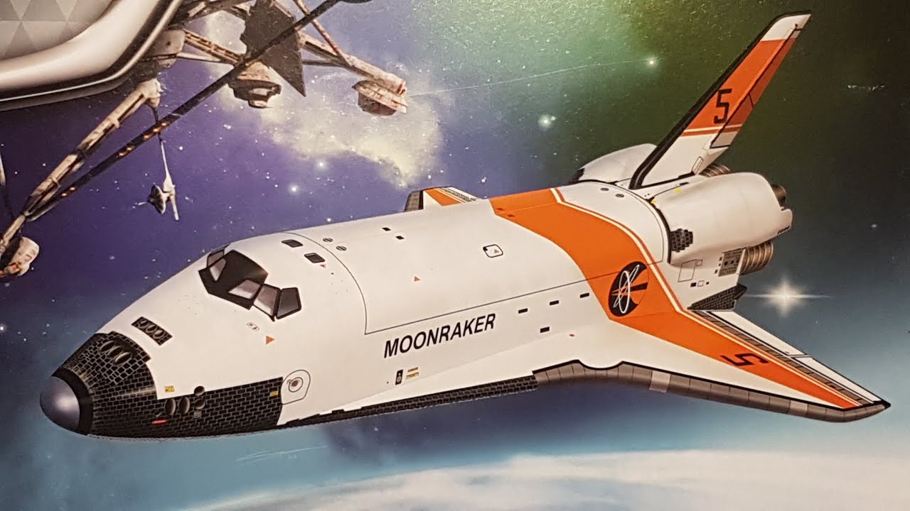 Navette spatiale MOONRAKER de Revell (James Bond MOONRAKER)