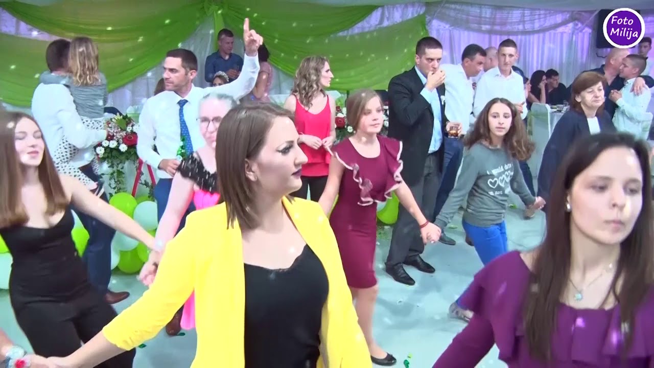 BORKO,MICKO,PREVA - SVADBA KOD VLADE BIRČANIN - TRSTENICA - KOLO IGRA CEO ŠATOR