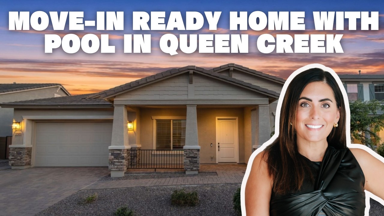Skip the New Build Wait in Ellsworth Ranch | Move-In Ready Home with Pool in Queen Creek