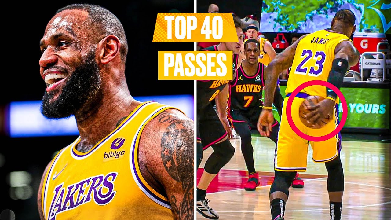 LeBron James - Top 40 LA Lakers 