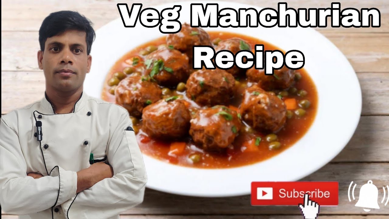 Vegetable manchurian recipe ! How to make vegetable manchurian ! Restaurant style .