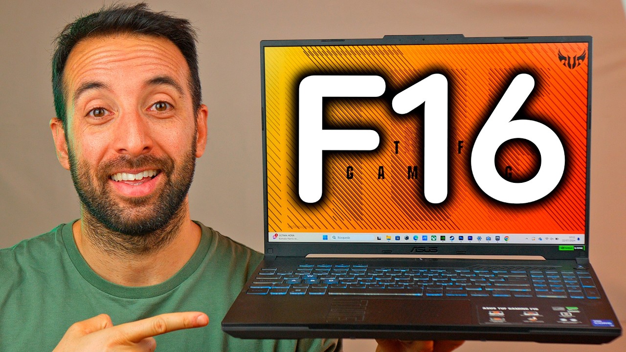 Lo BUENO y lo MALO del Asus TUF F16 2024! Review!