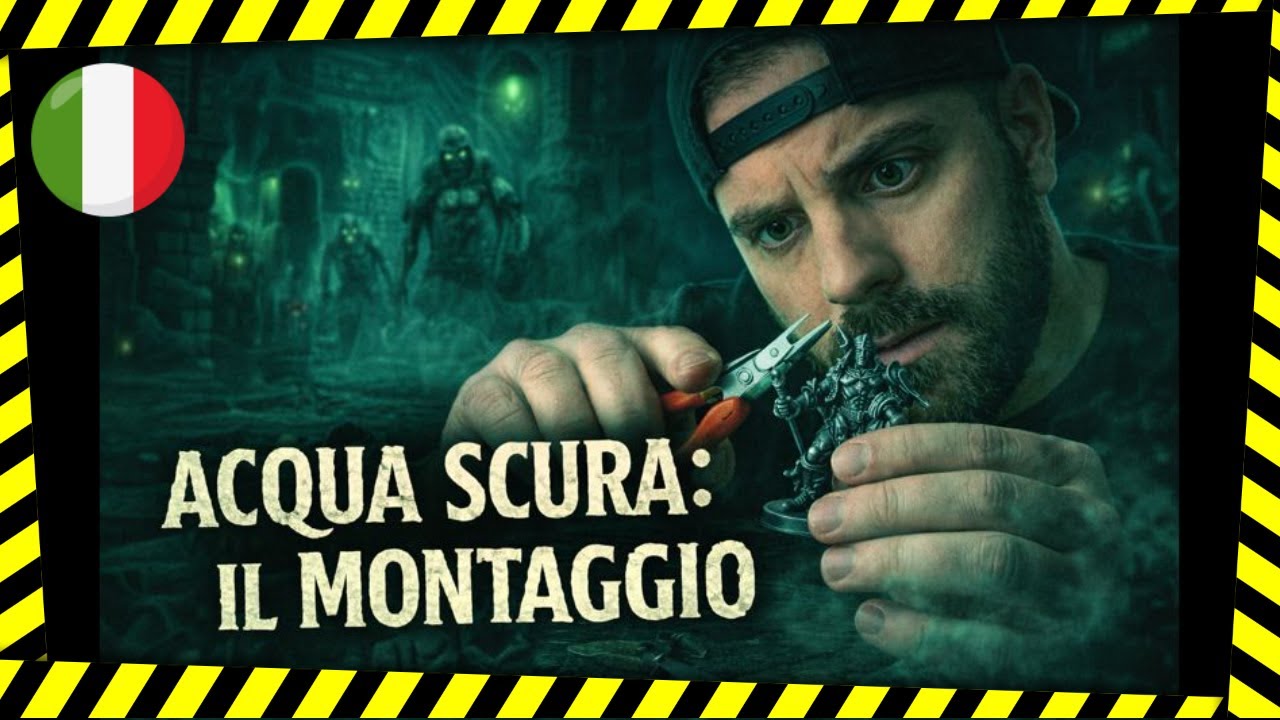 😱 Warhammer Quest Acqua Scura: 🛠️ Montaggio miniature step by step