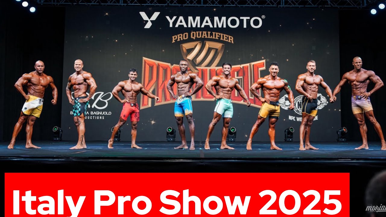 Italy Pro Qualifier Mens Physique 2025 | Italy pro show 🔥 