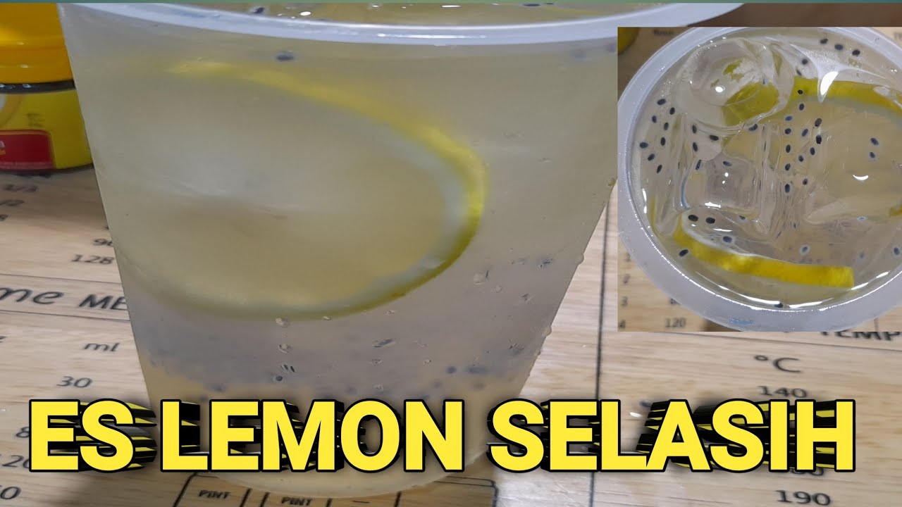 CARA MEMBUAT ES LEMON SELASIH