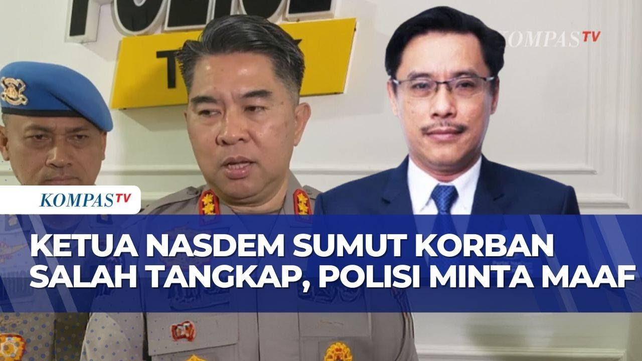 Salah Tangkap! Polda Sumut Minta Maaf, Ketua NasDem Sumut Ternyata Bukan Tersangka Judol