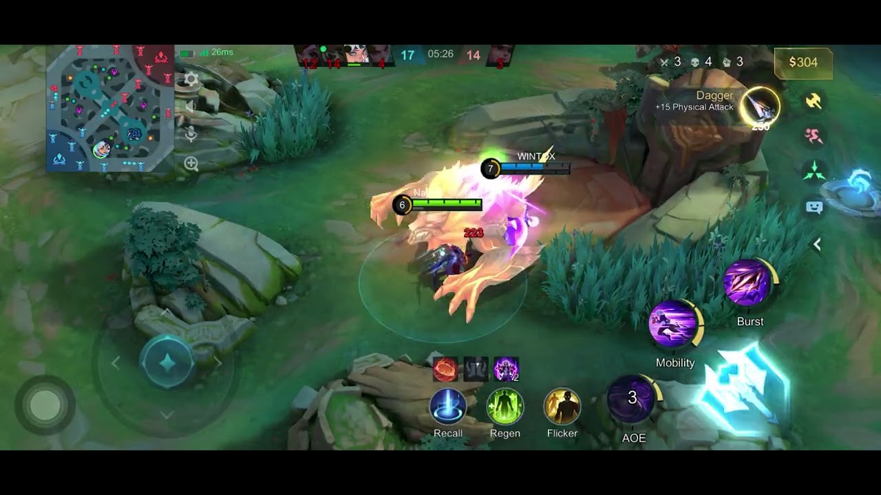 Dyroth In Mobalegend 5v5 Noob 🤡Gameplay #najmulgaming #mobilelegends #mlbb #2026viralvideo 