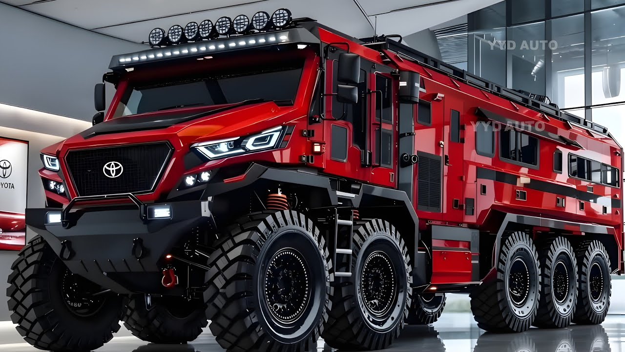 600HP 2026 Toyota 8x8 Monster Truck – The Ultimate Off-Road Beast!