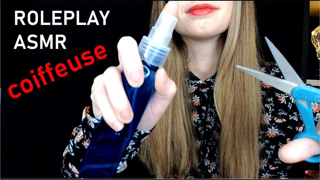 [ASMR français] ROLEPLAY Coiffeur -  coupe iroquoise - Soin personnel, hair cut, ciseaux