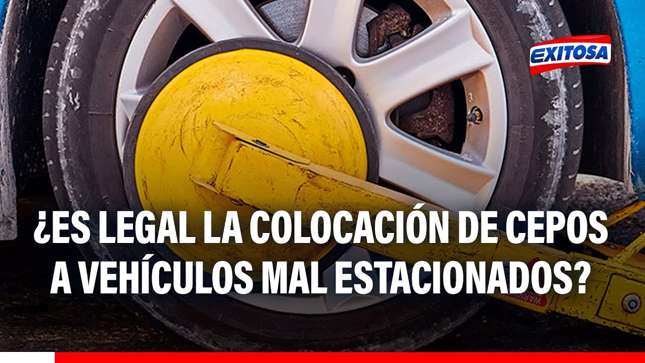 🔴🔵Municipios no pueden colocar sepos a vehículos mal estacionados