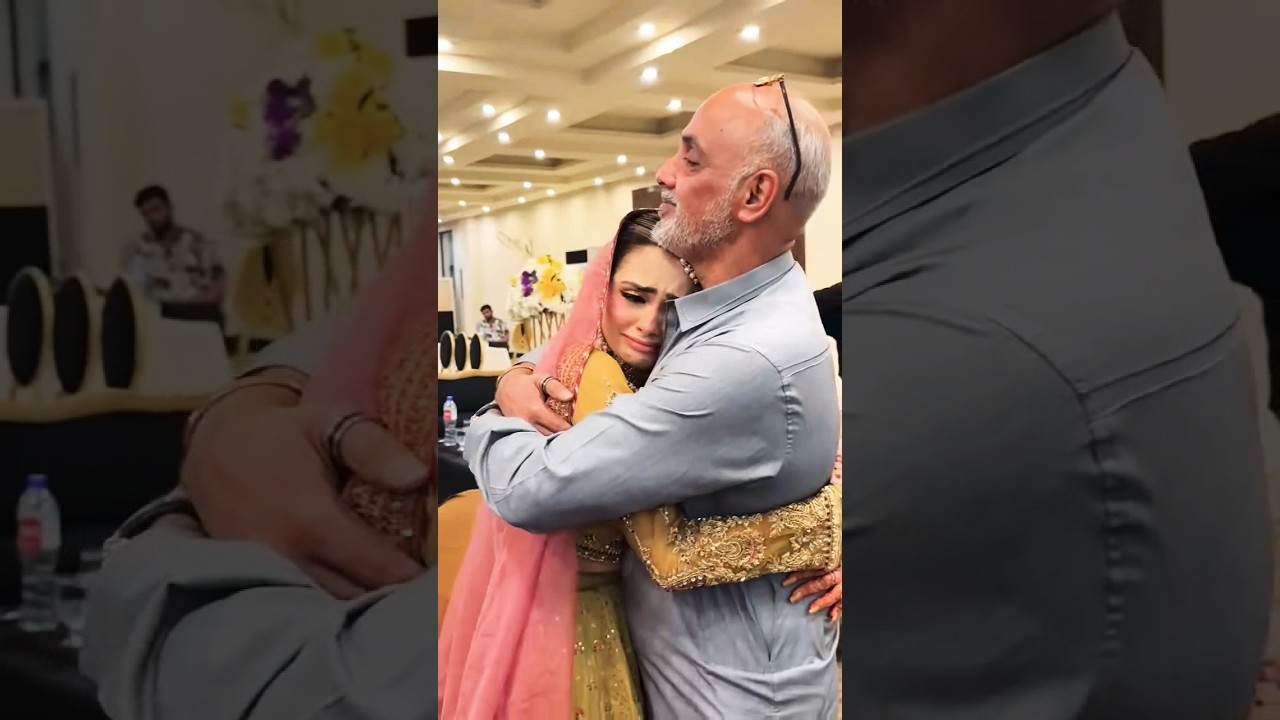 |Beautiful bride getting emotional|  bride crying leave her parents| @Weddingssellectionideas |
