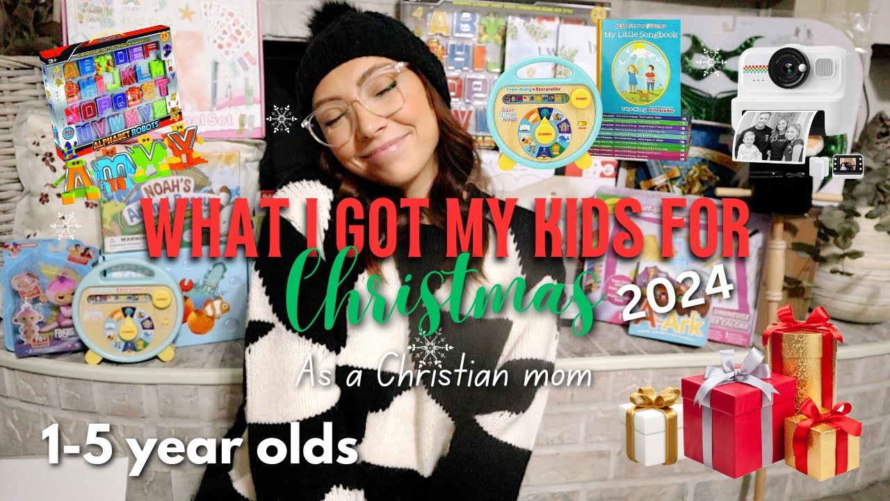 🎁What I Got My Kids For Christmas 2024 | Great Christian Finds! Ages 1-5