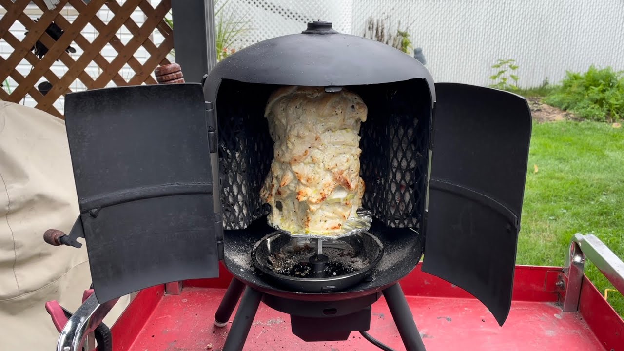 Building a Shawarma Grill Machine Using a Propane Gas Tank