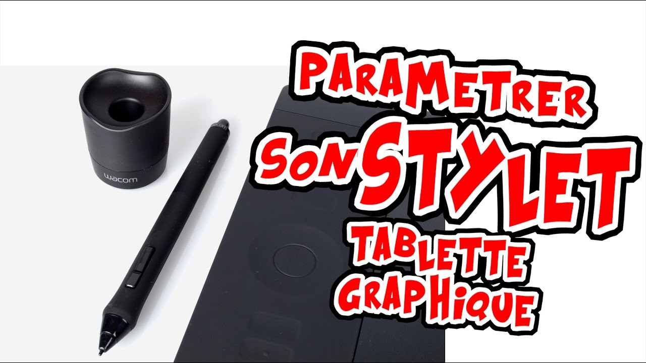 Paramétrer son pinceau sur tablette graphique ( brush )