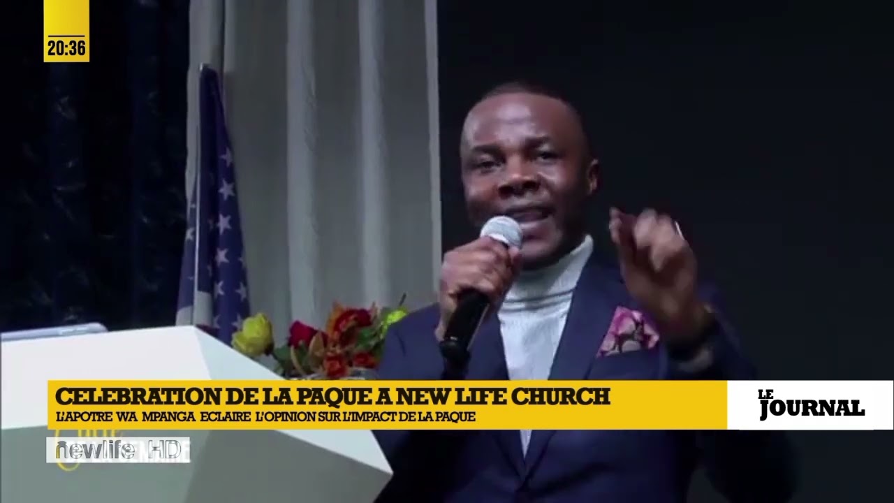 RELIGION : L'APÔTRE DELPHIN WA MPANGA PARLE DE LA PAQUE EN PRÉSENTANT LA PUISSANCE DE JÉSUS CHRIST