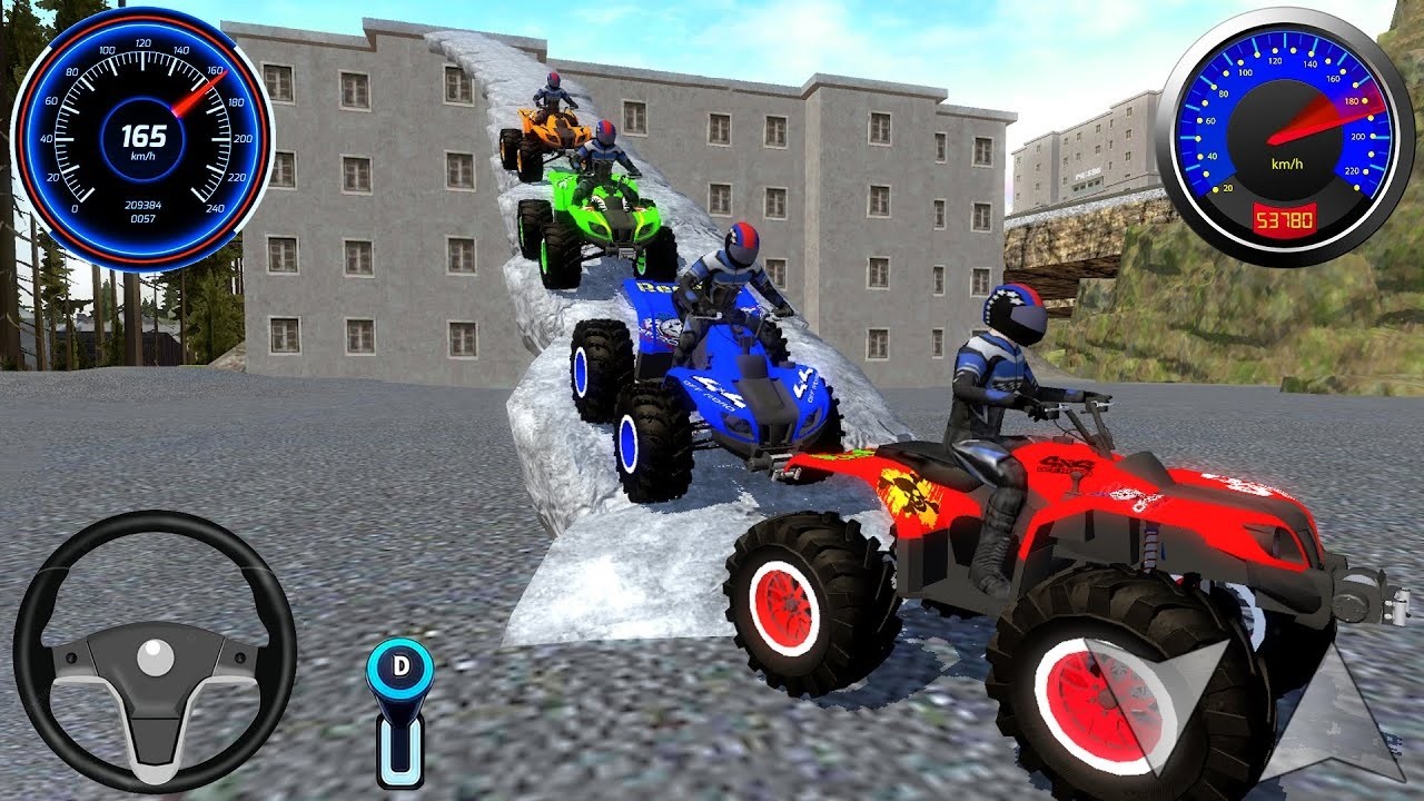 Black De Caross   US #4 Quads Impossible Off Road Car Stunts Drivers   Offroad Outlaws GamePlay
