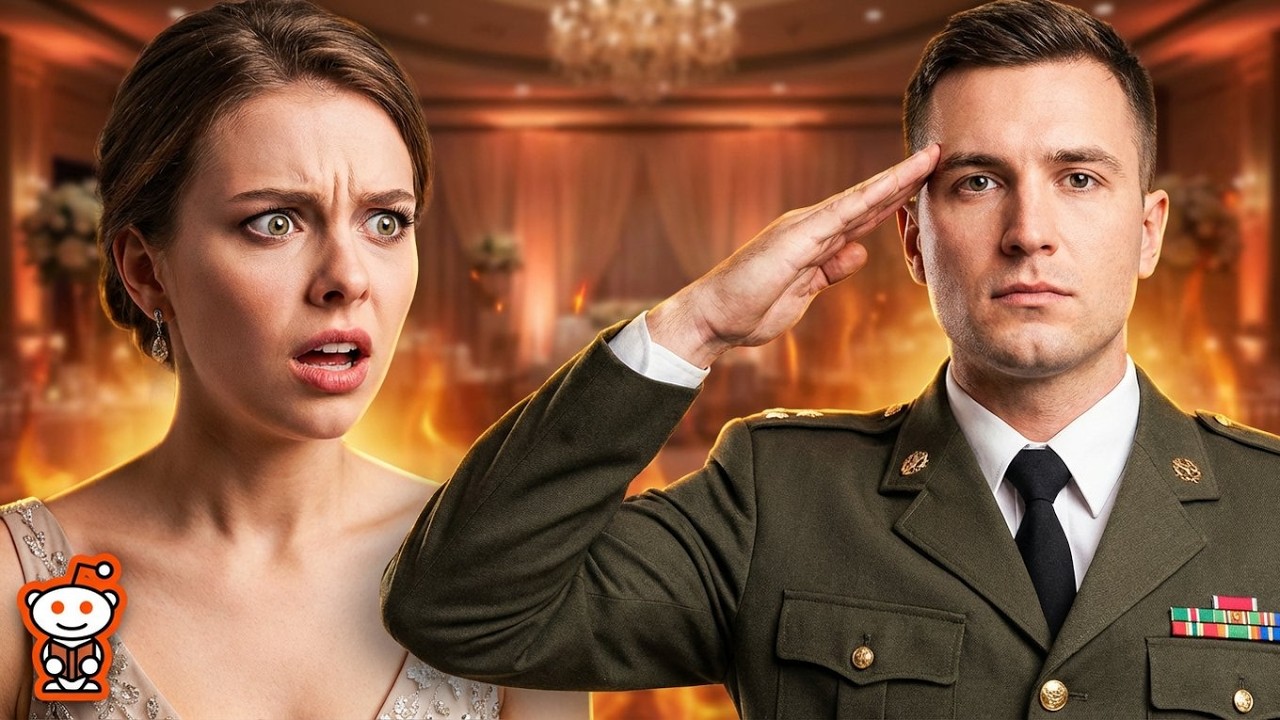 Mi hermana narcisista se quedó en shock cuando su prometido me saludó con un saludo militar.