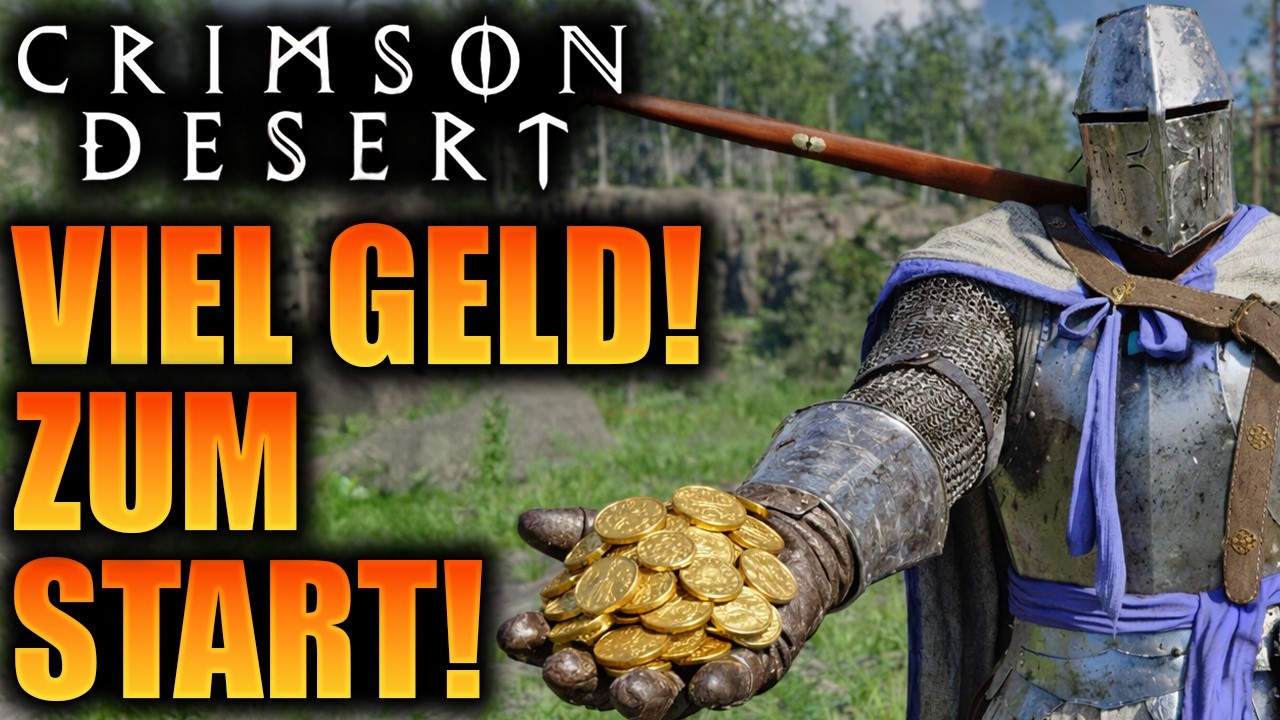 Crimson Desert Geld farmen leicht gemacht! So wirst du direkt am Anfang reich