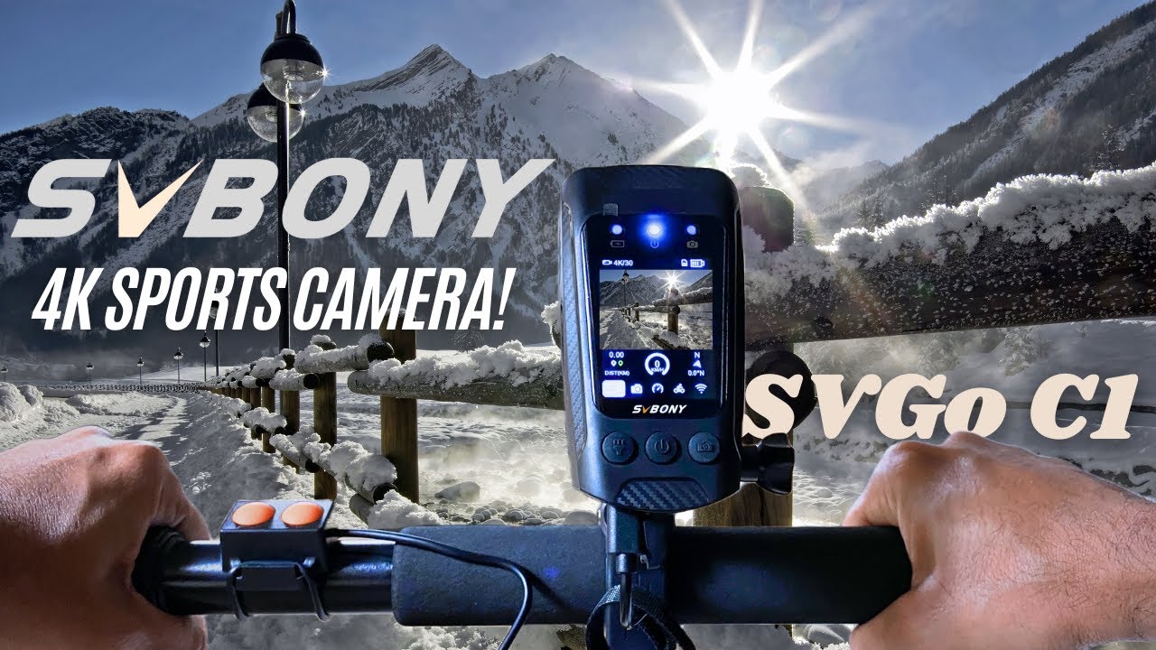 SVbony SVGo C1 Cycling Sports/Action Camera HD 4K 30fps - BETTER THAN GoPro HERO! | Complete Details