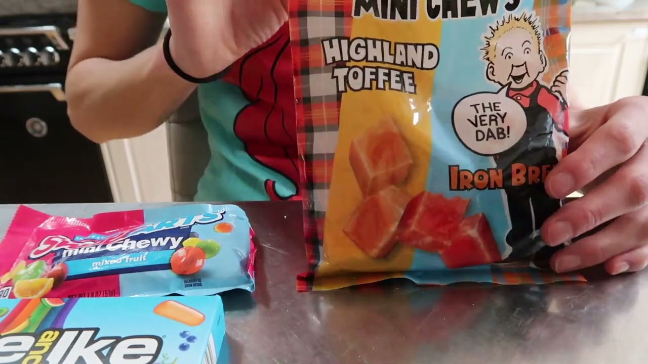 ASMR Eating Sounds - USA Candies - UK & EU Sweets