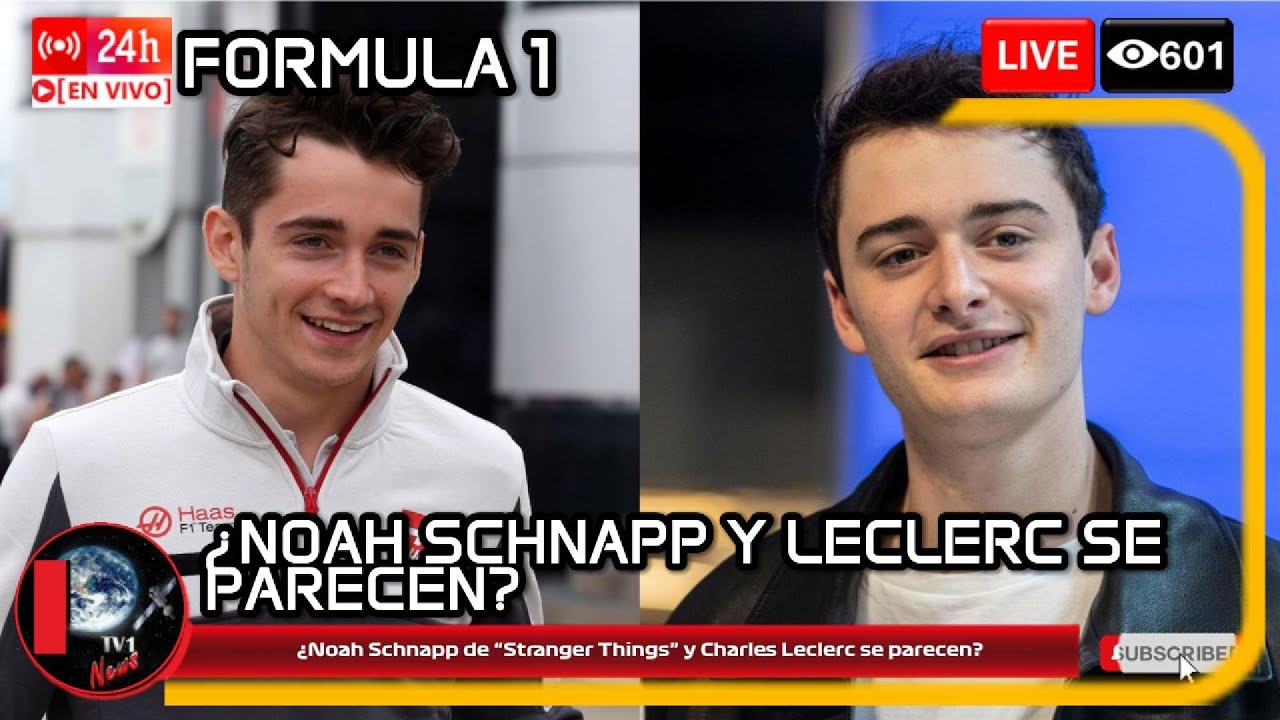 ¿Noah Schnapp de “Stranger Things” y Charles Leclerc se parecen?