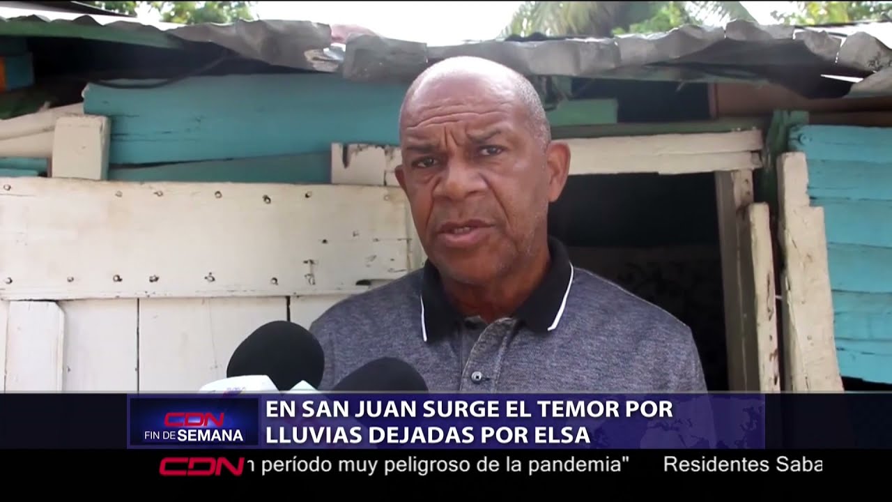 En San Juan surge el temor por lluvias dejadas por Elsa