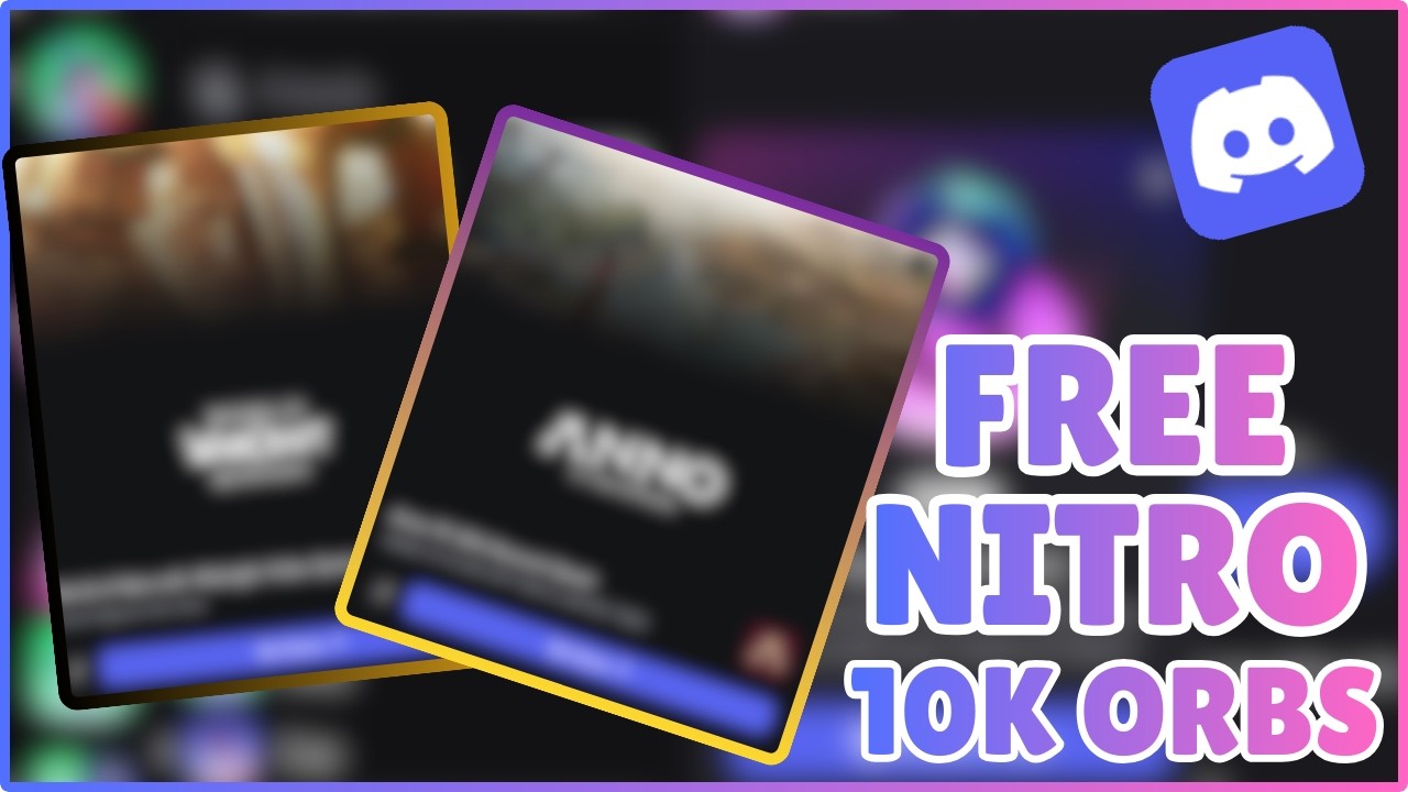 *FREE DISCORD NITRO* |  CLAIM IT NOW | 10,000 + ORBS ♡