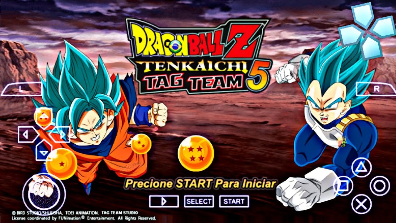 DBZ TTT MOD DRAGON BALL Z TENKAICHI TAG TEAM 5 VERSÃO BRASILEIRA PARA (PSP) 2026