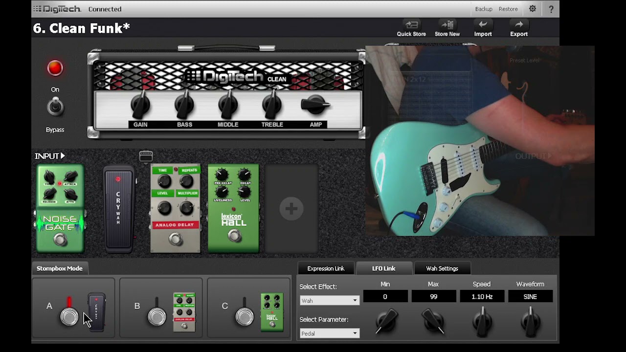 How to make an awesome auto wah with the Digitech RP360!