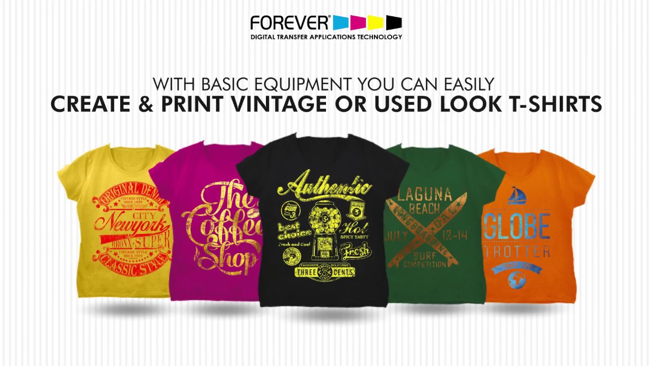 Forever&reg; Flex-Soft (No-Cut) Transfer Paper - Vintage Effects