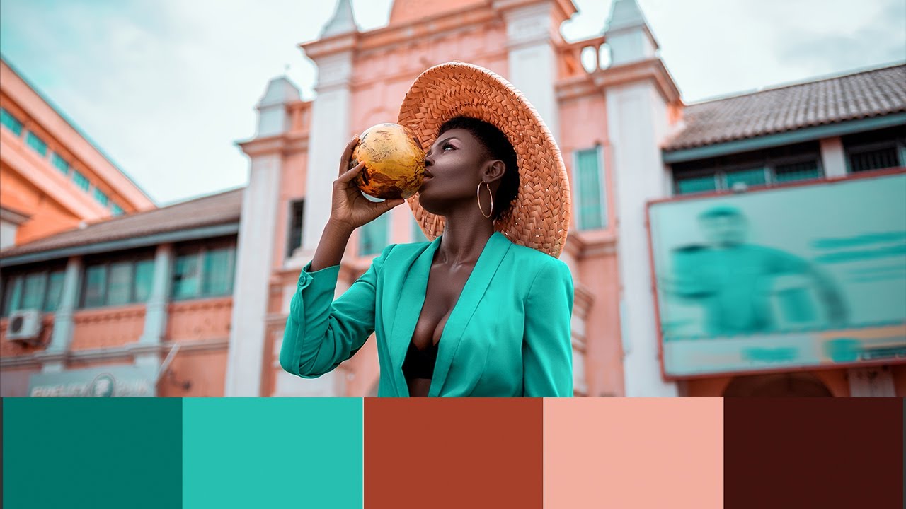 Outdoor Portrait Teal and Orange Color Grade in Photoshop Overview
