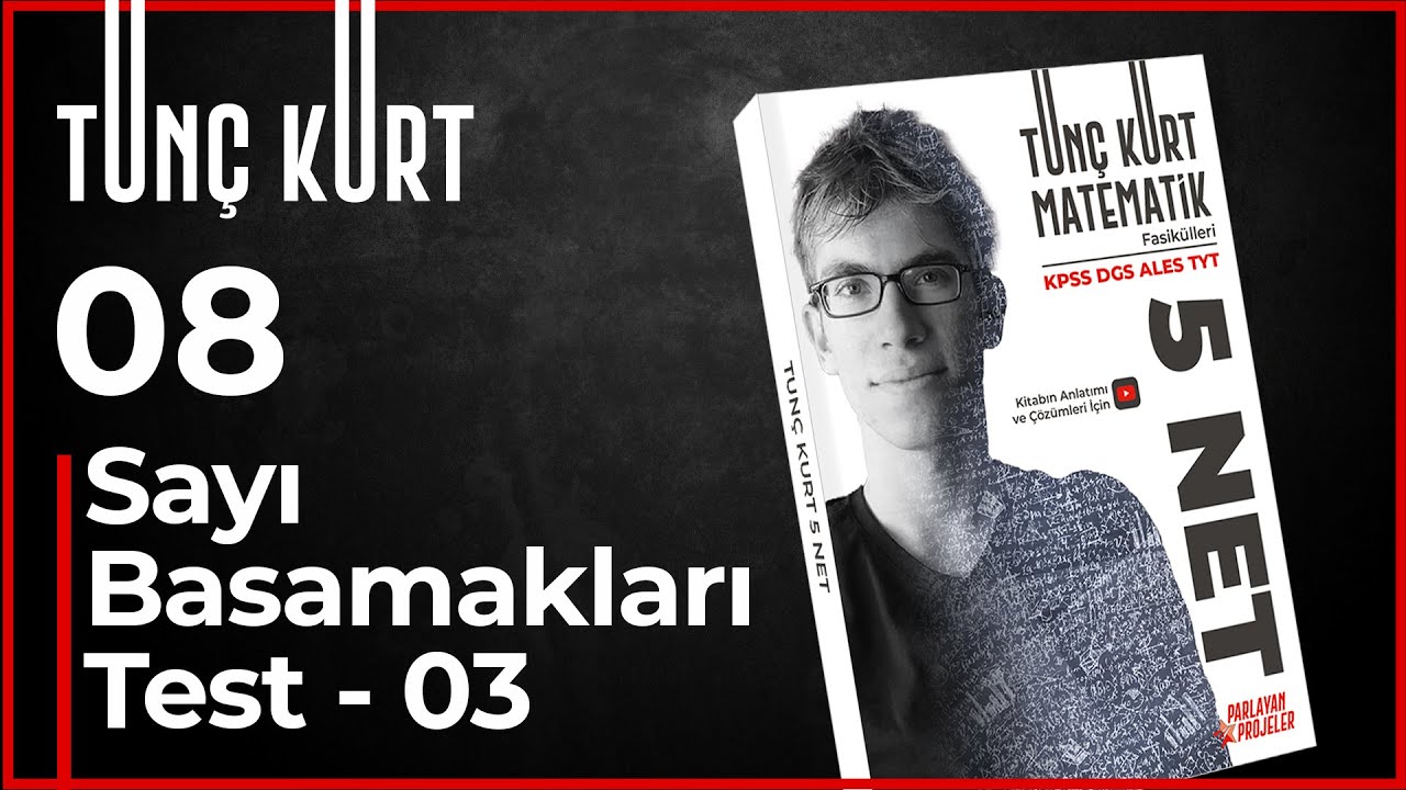 5 Net 08 - Sayı Basamakları Test -3 | Sayfa 13
