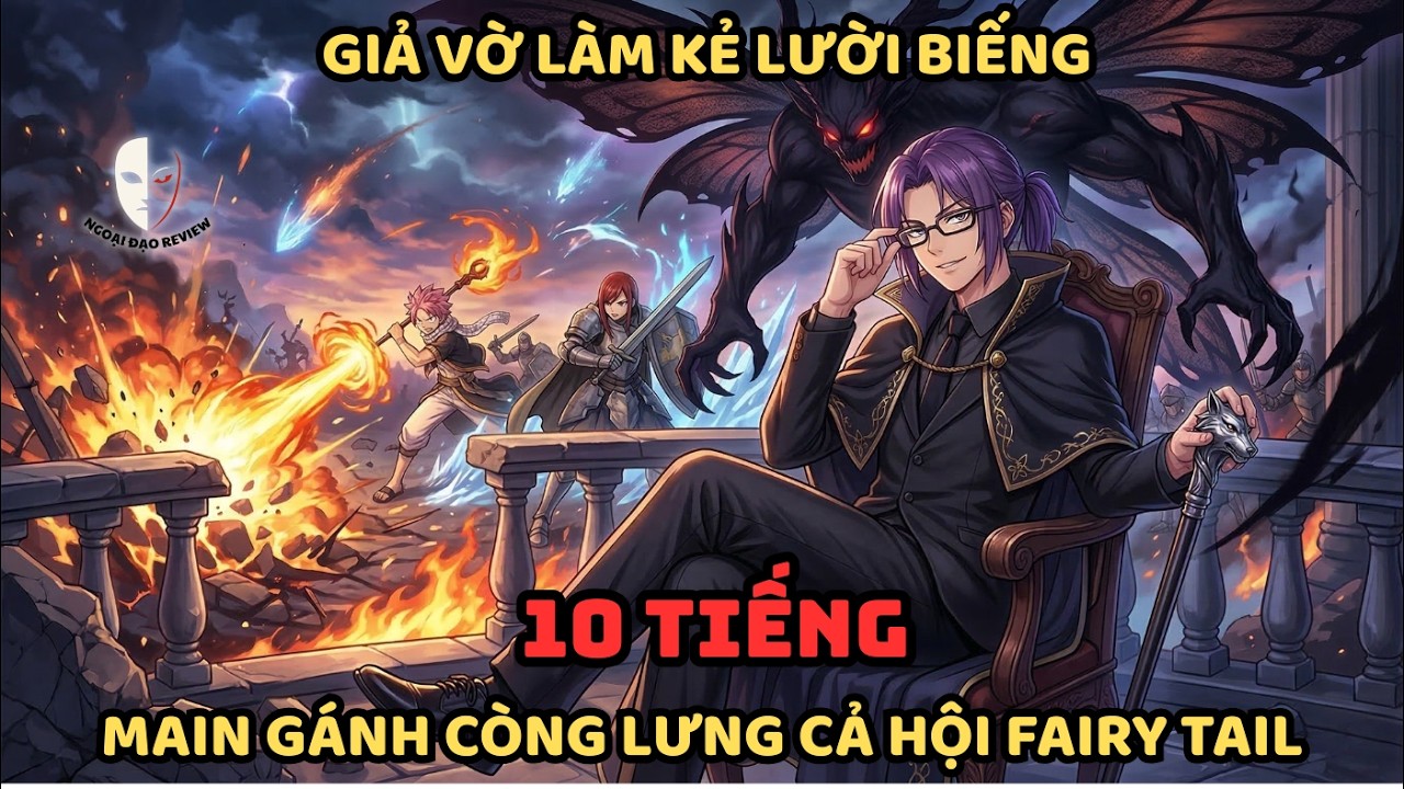 🔥TỔNG HỢP P1🔥:Fairy Tail Fanfic: Giả Vờ Làm Kẻ Lười Biếng, Main Gánh Còng Lưng Cả Hội Fairy Tail
