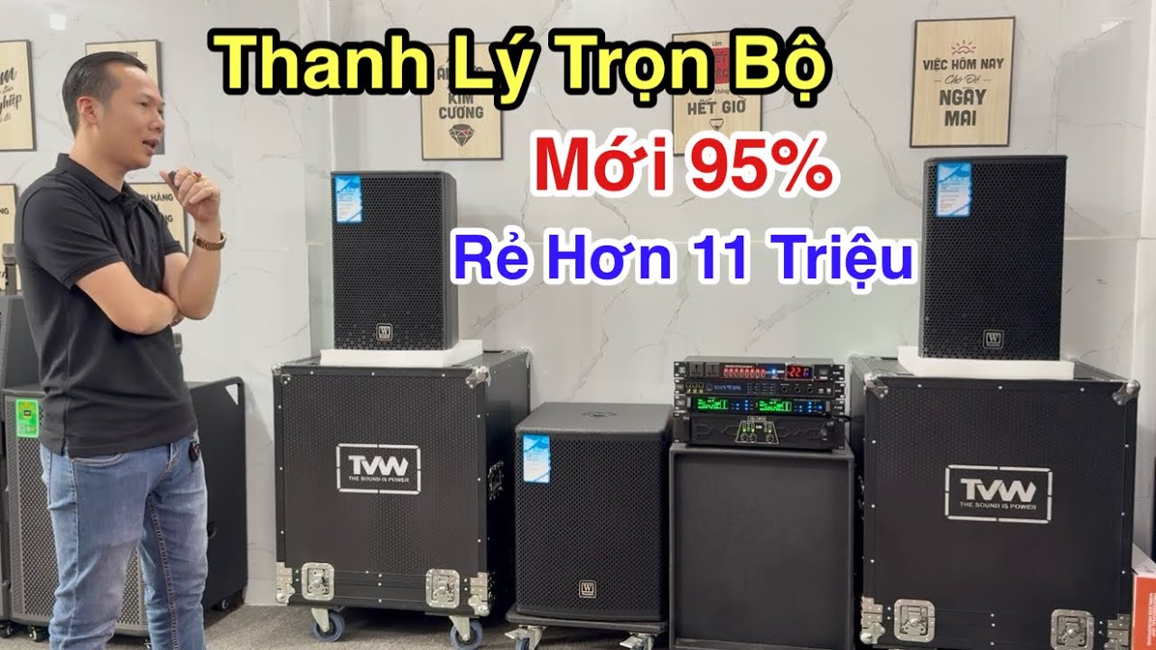 Giới Thiệu Dàn Mới “ Thanh Lý - Rẻ Hơn 11tr “ Dàn Âm Thanh Cao Cấp. LH 0933991244