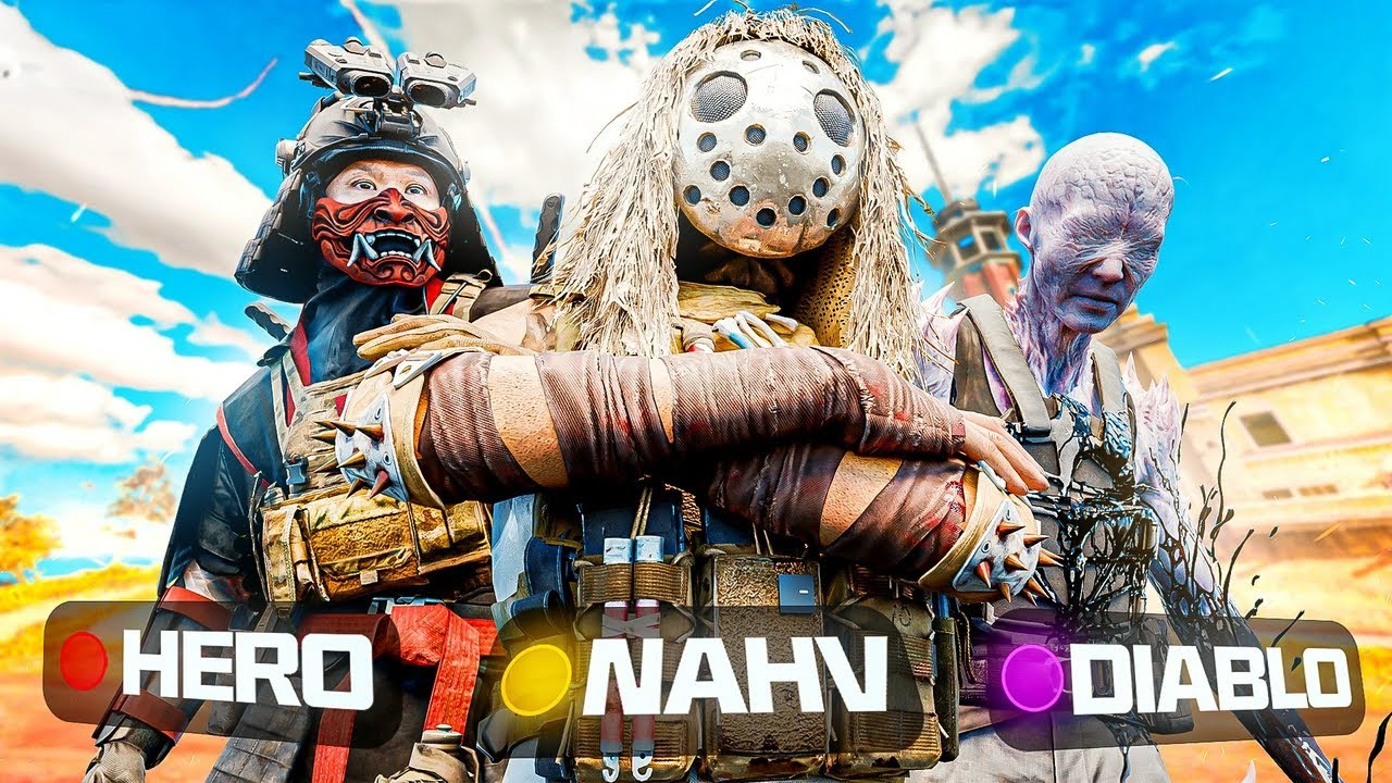 Nahv, Diablo, and Hero take over Rebirth Island
