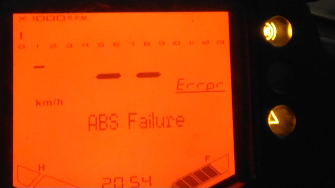 ABS FAILURE in 2017 KTM RC390 & its solution
