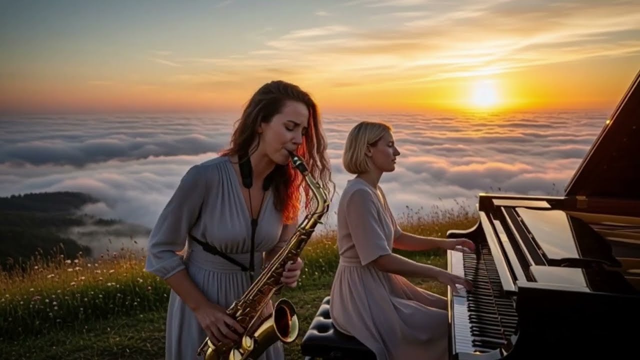 Calm River, Soft Sky – Romantic Instrumental Music Without Words | Cinematic Love Mood